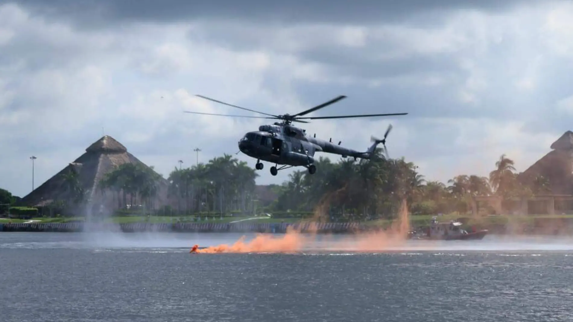 entrenamiento en helicoptero